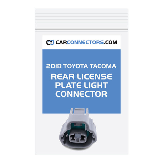 Rear License Plate Light Connector for 2018 Toyota Tacoma