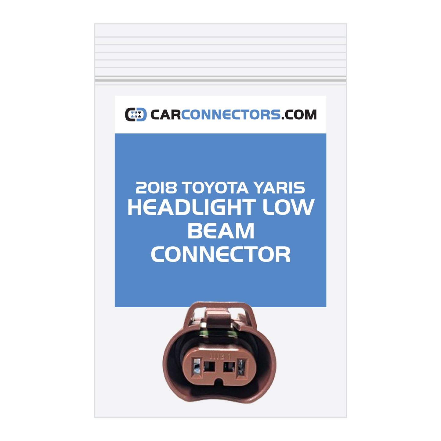 Headlight Low Beam Connector for 2018 Toyota Yaris