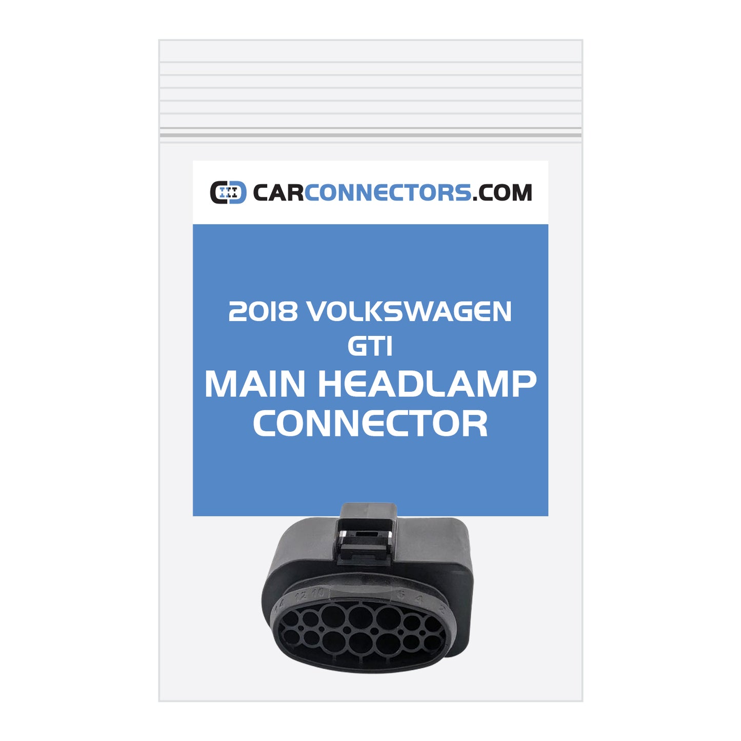 Main Headlamp Connector for 2018 Volkswagen GTI