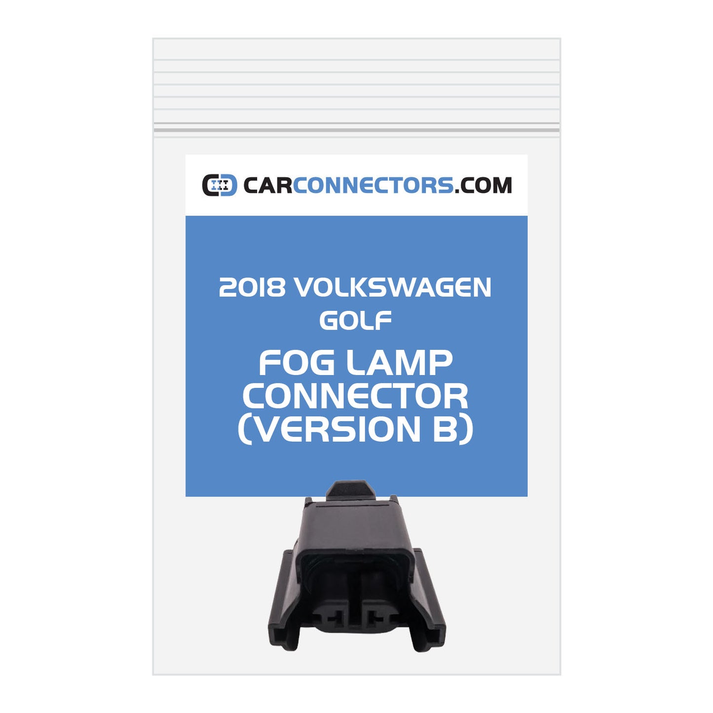 Fog Lamp (Version B) Connector for 2018 Volkswagen Jetta