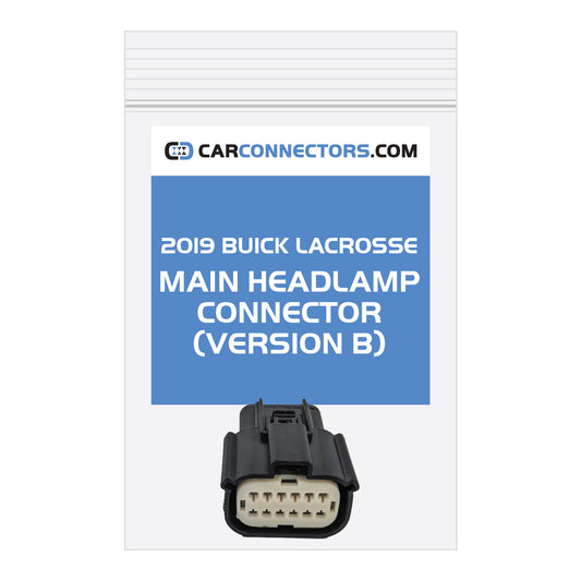 Main Headlamp (Version B) Connector for 2019 Buick Lacrosse