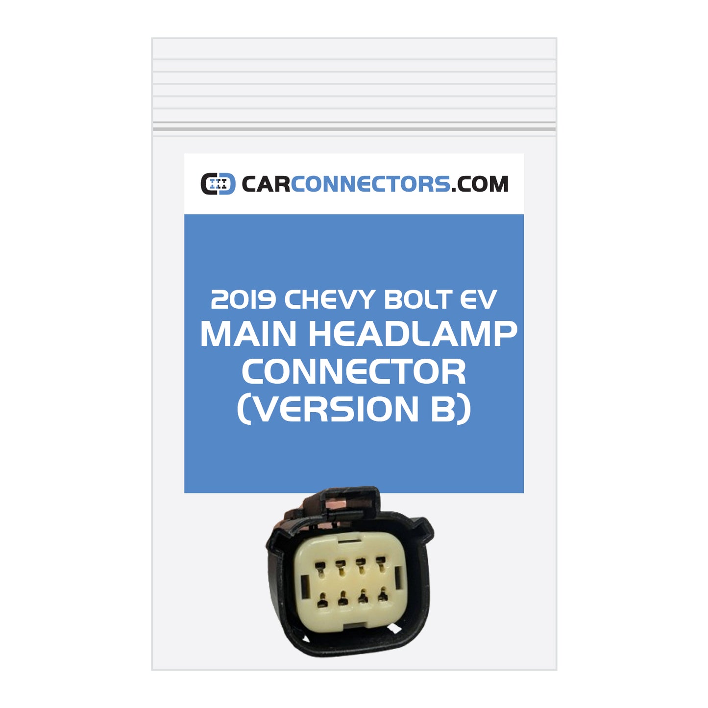 Main Headlamp (Version B) Connector for 2019 Chevy Bolt Ev