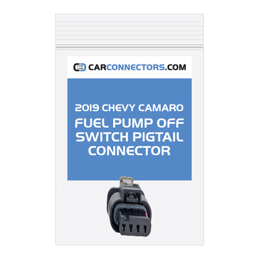 Fuel Pump Off Switch Pigtail Connector for 2019 Chevy Camaro