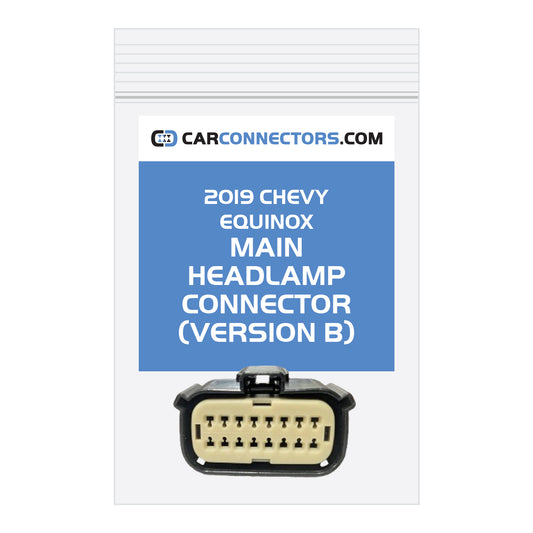 Main Headlamp (Version B) Connector for 2019 Chevy Equinox
