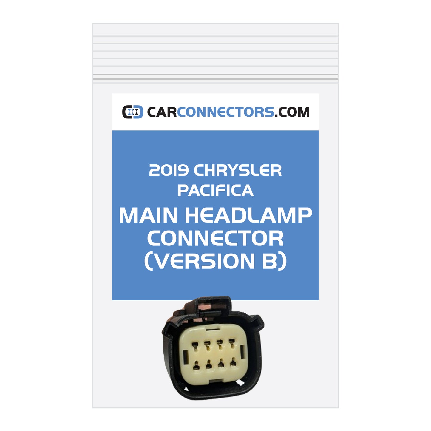 Main Headlamp (Version B) Connector for 2019 Chrysler Pacifica
