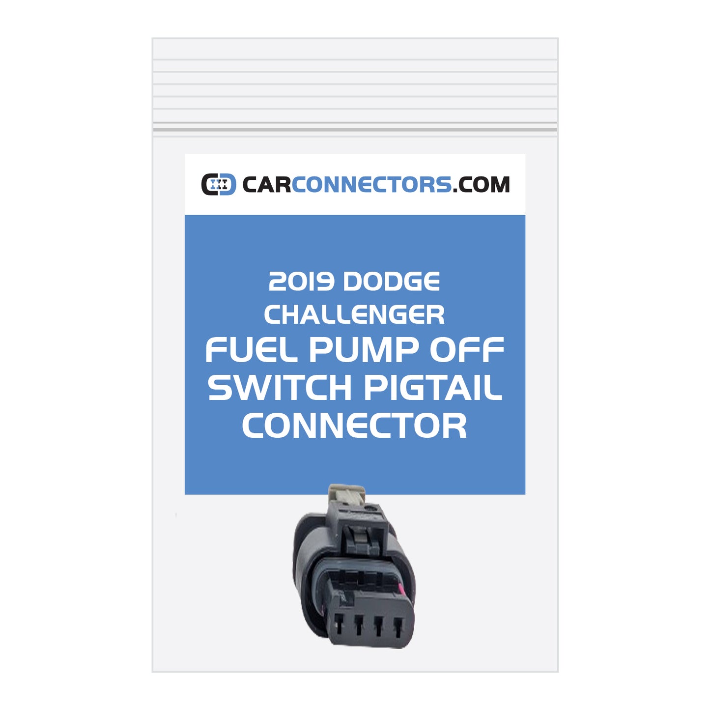 Fuel Pump Off Switch Pigtail Connector for 2019 Dodge Challenger