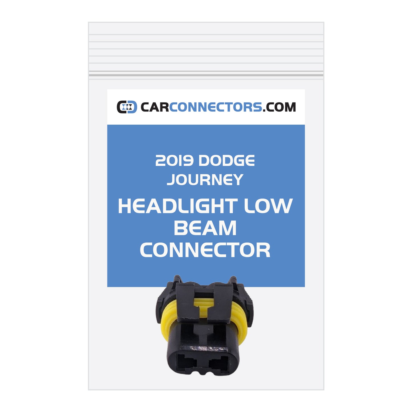 Headlight Low Beam Connector for 2019 Dodge Journey