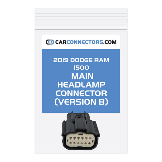 Main Headlamp (Version B) Connector for 2019 Dodge Ram 1500