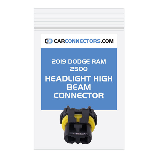 Headlight High Beam Connector for 2019 Dodge Ram 2500