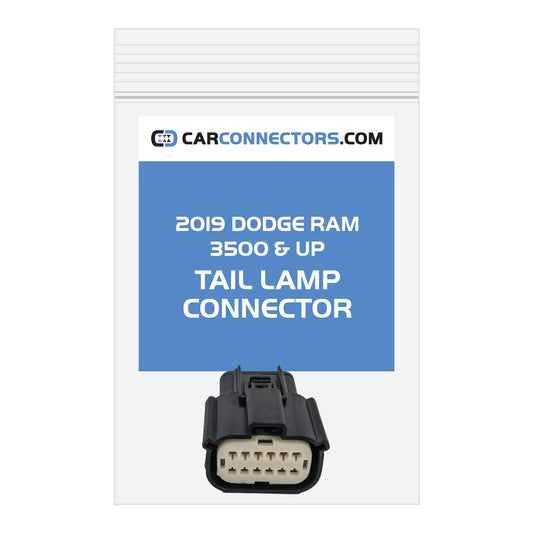 Tail Lamp Connector for 2019 Dodge Ram 3500 & Up