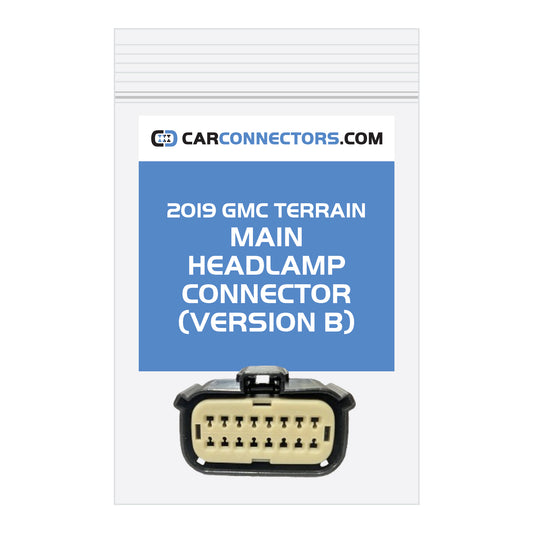 Main Headlamp (Version B) Connector for 2019 GMC Terrain