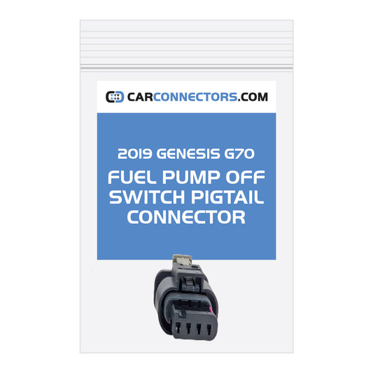 Fuel Pump Off Switch Pigtail Connector for 2019 Genesis G70