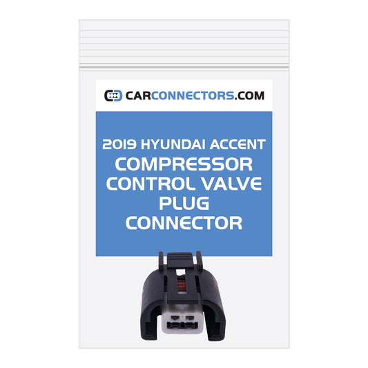 Compressor Control Valve Plug Connector for 2019 Hyundai Accent