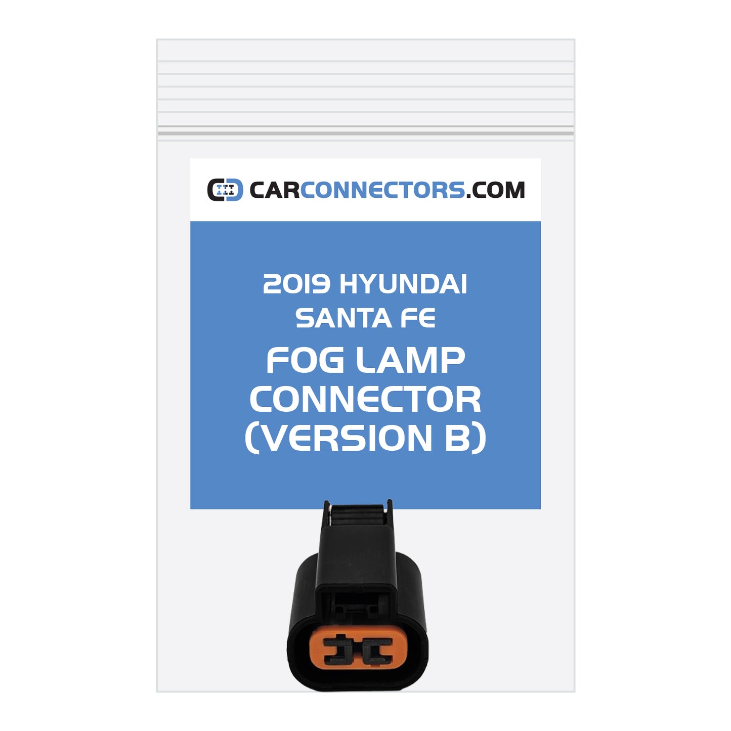 Fog Lamp (Version B) Connector for 2019 Hyundai Santa Fe