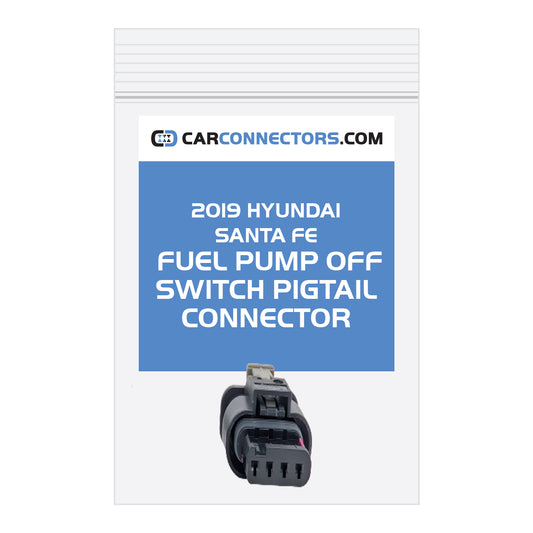 Fuel Pump Off Switch Pigtail Connector for 2019 Hyundai Santa Fe