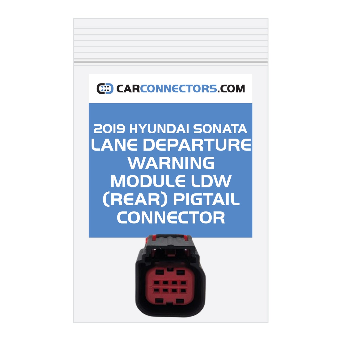 Lane Departure Warning Module LDW (REAR) Pigtail Connector for 2019 Hyundai Sonata