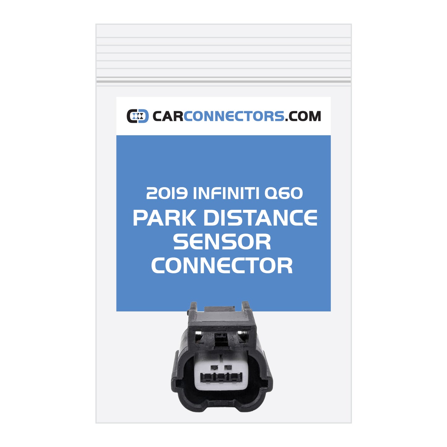 Park Distance Sensor Connector for 2019 Infiniti Q60