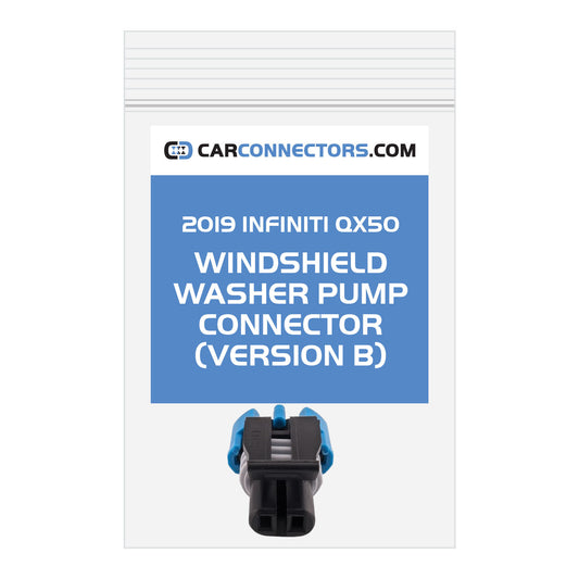 Windshield Washer Pump (Version B) Connector for 2019 Infiniti QX50