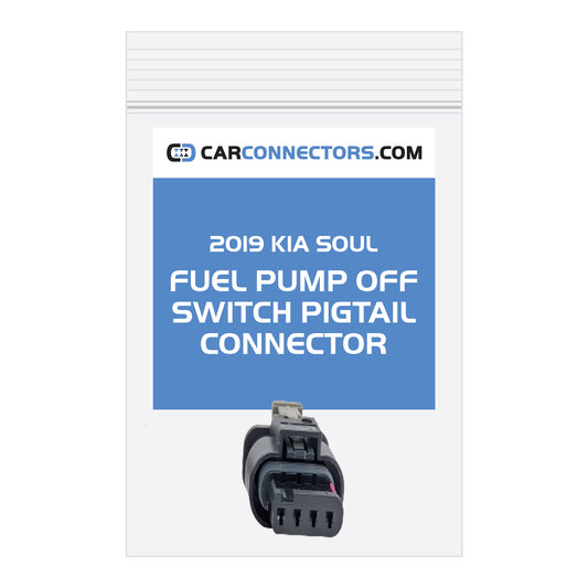 Fuel Pump Off Switch Pigtail Connector for 2019 Kia Soul