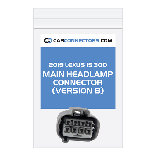 Main Headlamp (Version B) Connector for 2019 Lexus IS 300