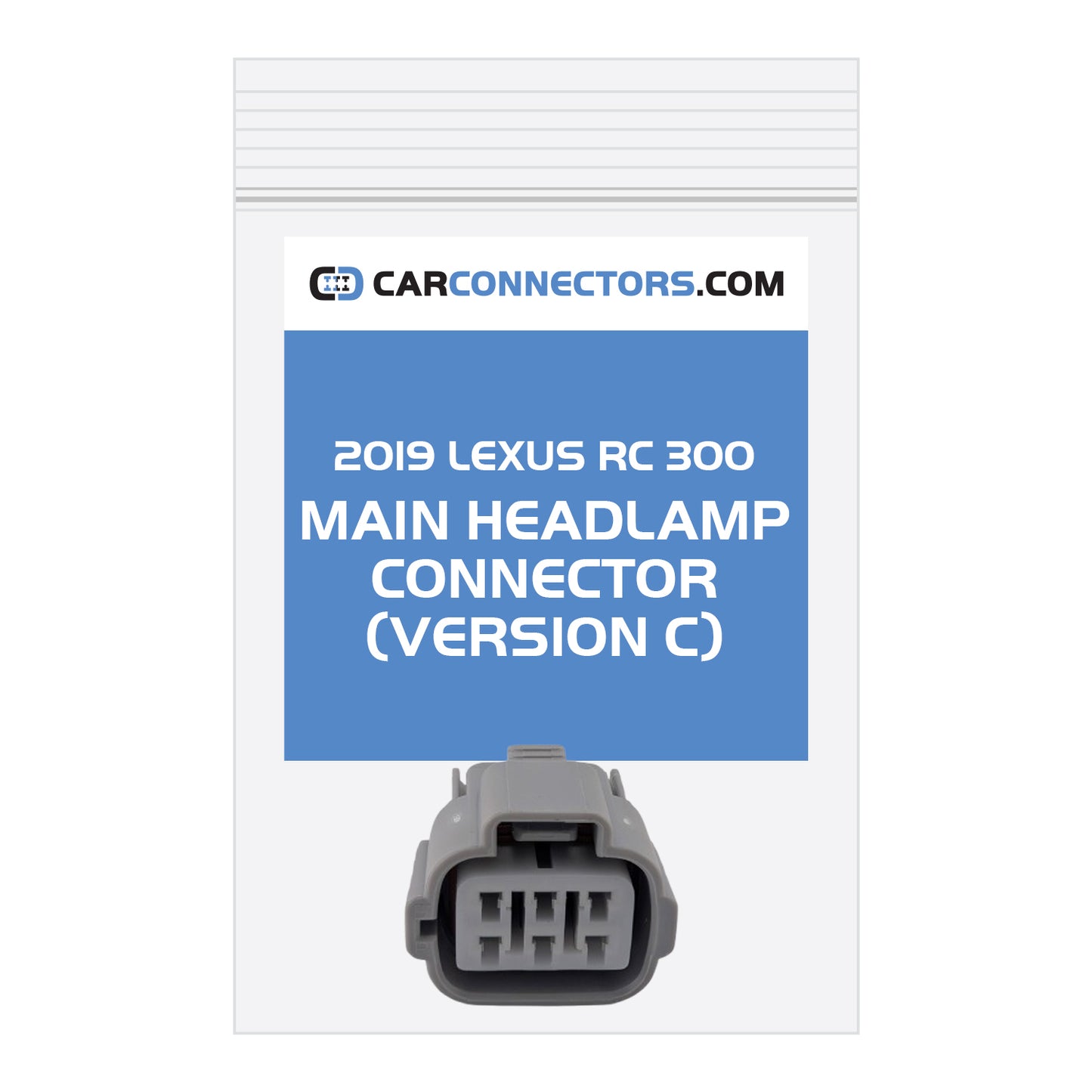 Main Headlamp (Version C) Connector for 2019 Lexus RC 300