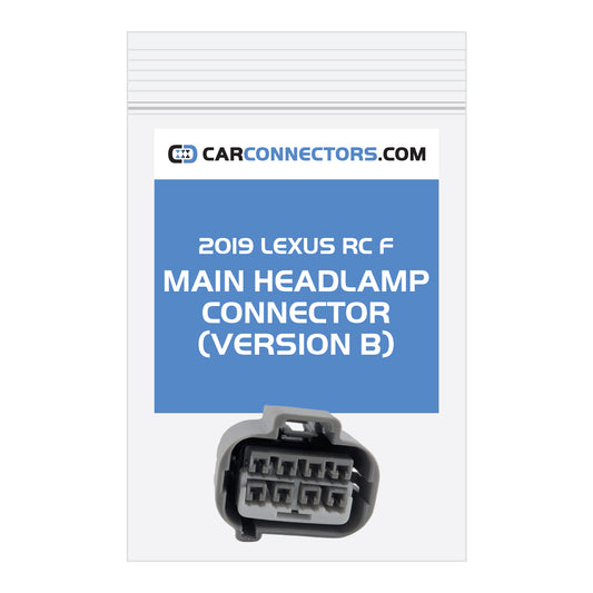 Main Headlamp (Version B) Connector for 2019 Lexus RC F