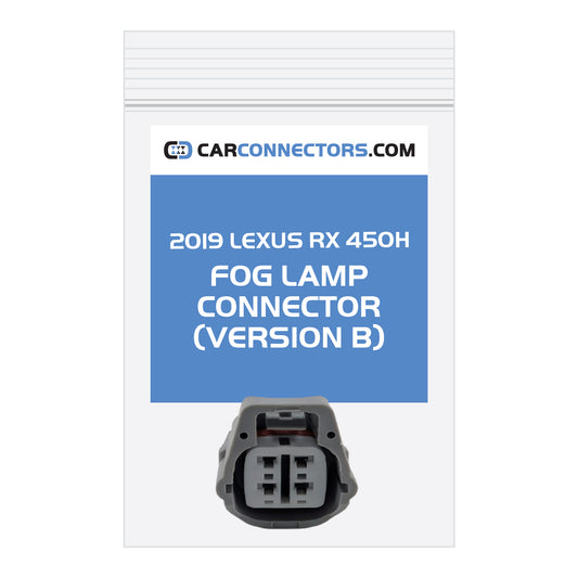 Fog Lamp (Version B) Connector for 2019 Lexus RX 450H