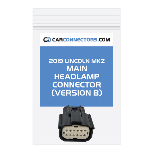 Main Headlamp (Version B) Connector for 2019 Lincoln MKZ