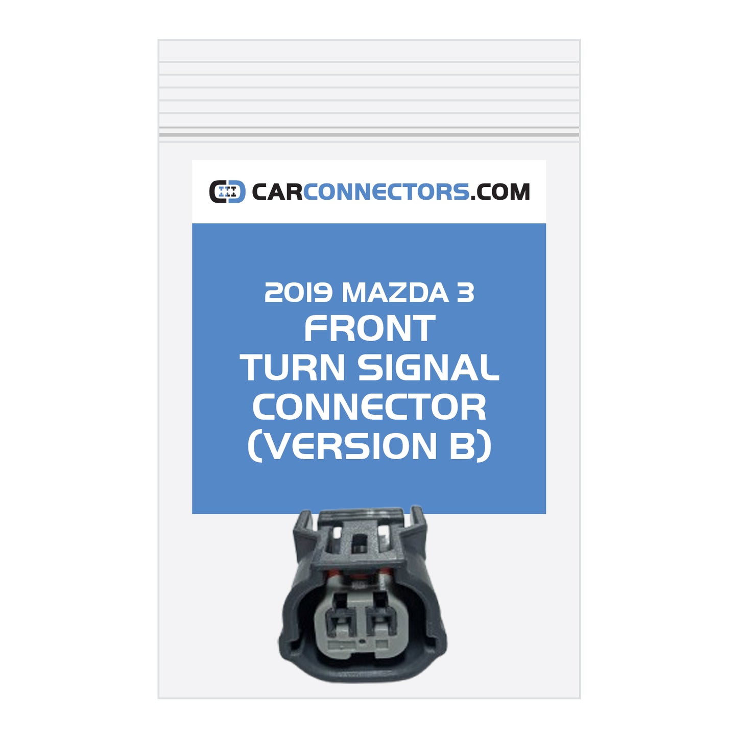 Front Turn Signal (Version B) Connector for 2019 Mazda 3