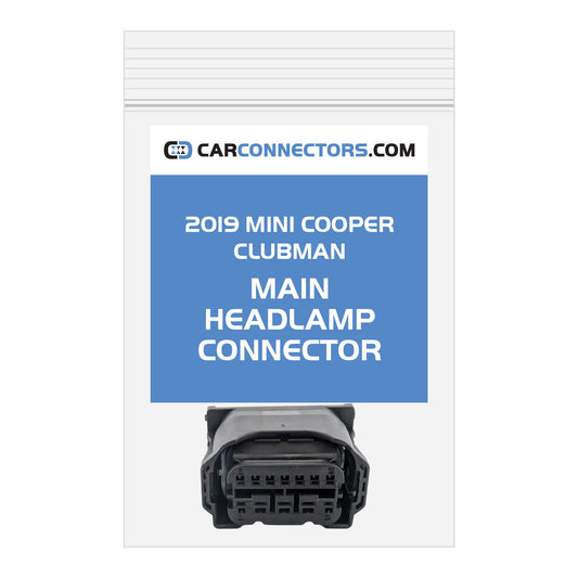 Main Headlamp Connector for 2019 Mini Cooper Clubman