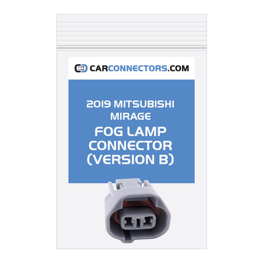 Fog Lamp (Version B) Connector for 2019 Mitsubishi Mirage