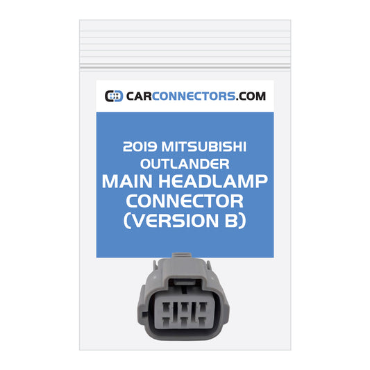 Main Headlamp (Version B) Connector for 2019 Mitsubishi Outlander