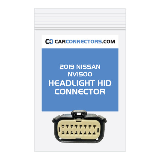 Headlight HID Connector for 2019 Nissan NV1500