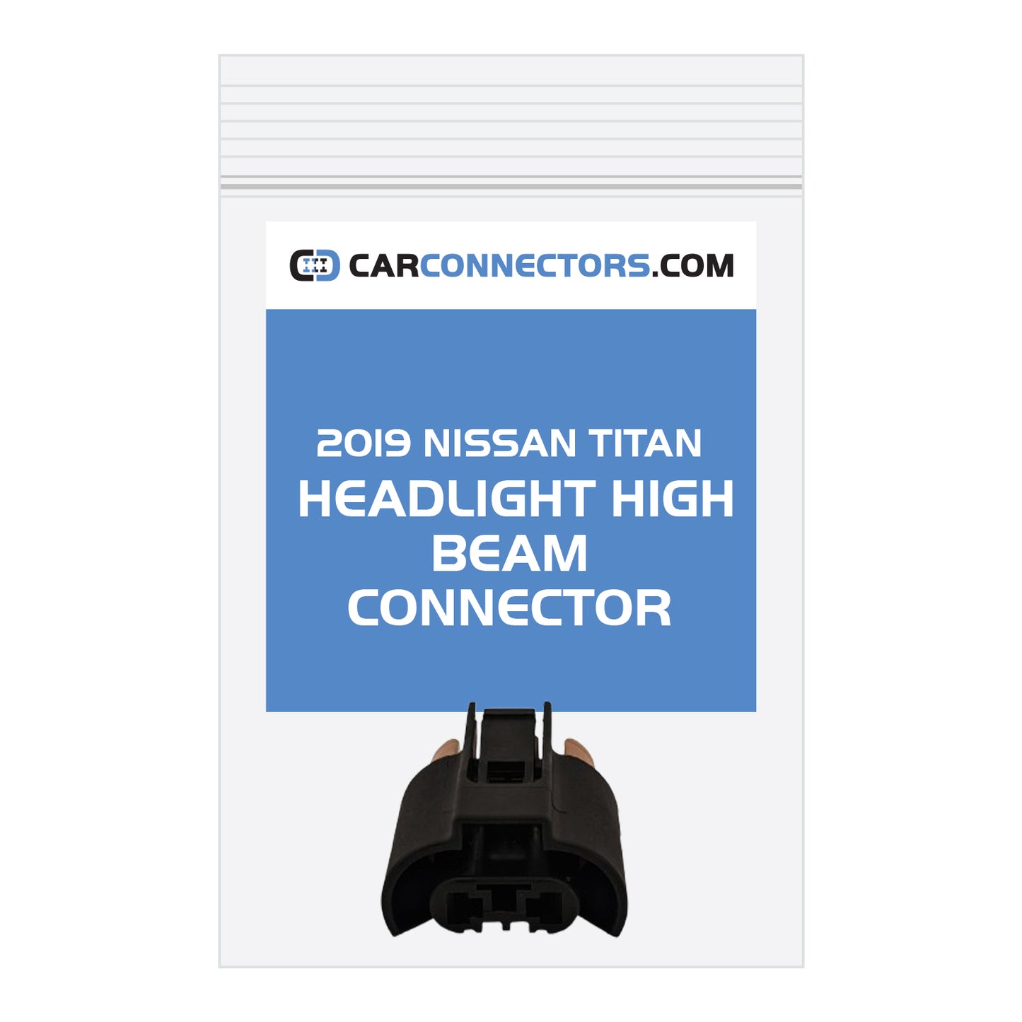 Headlight High Beam Connector for 2019 Nissan Titan