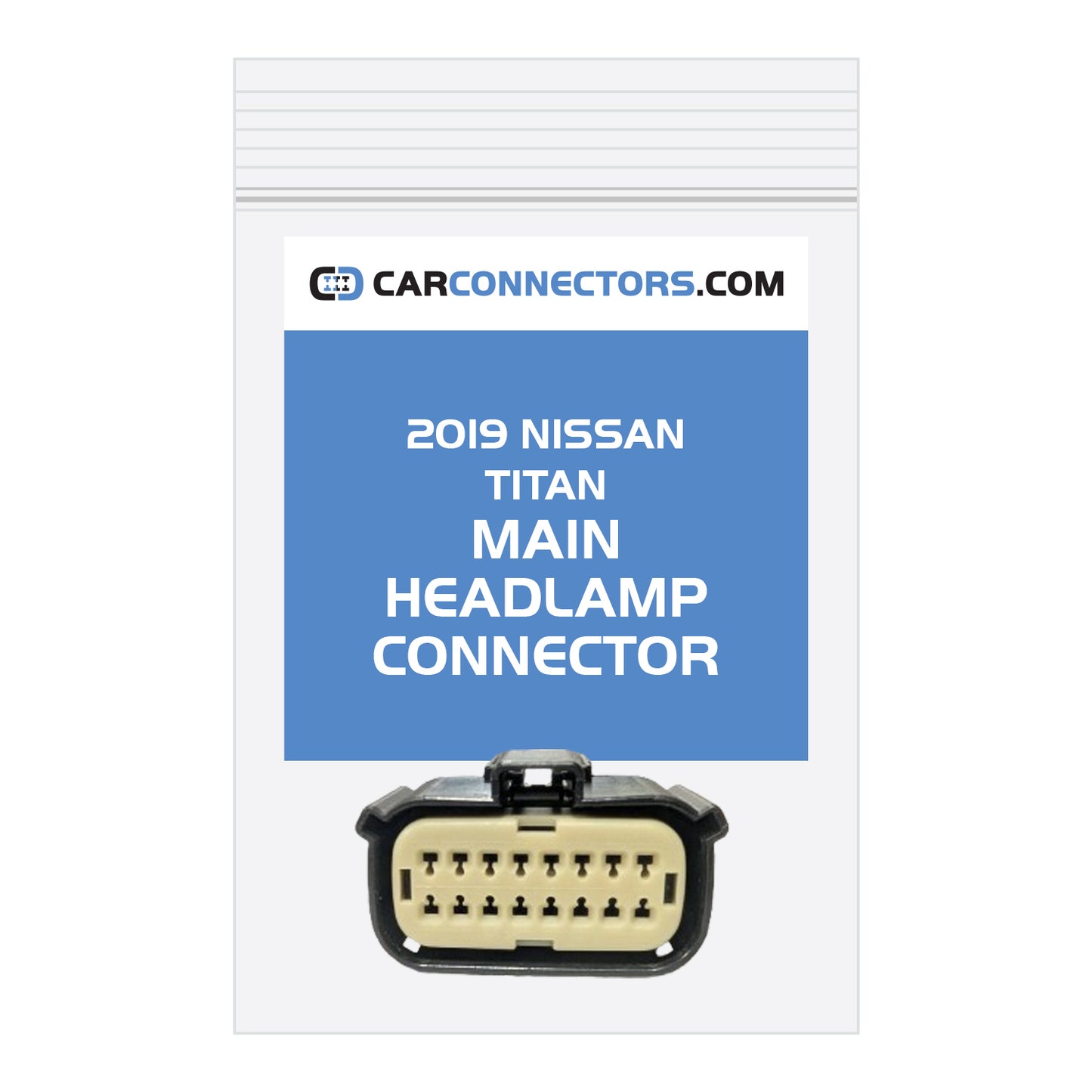 Main Headlamp Connector for 2019 Nissan Titan