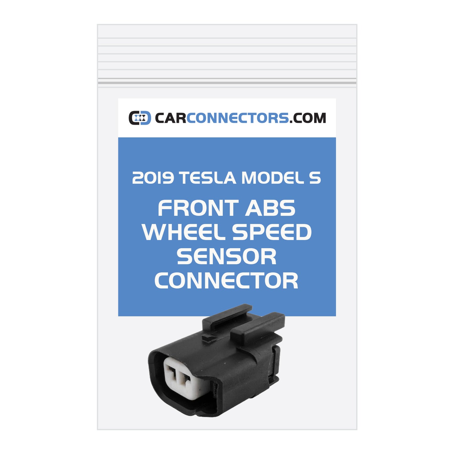 Front ABS Wheel Speed Sensor Connector for 2019 Tesla Model S