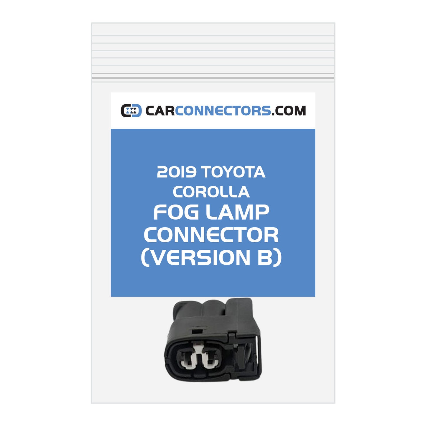 Fog Lamp (Version B) Connector for 2019 Toyota Corolla