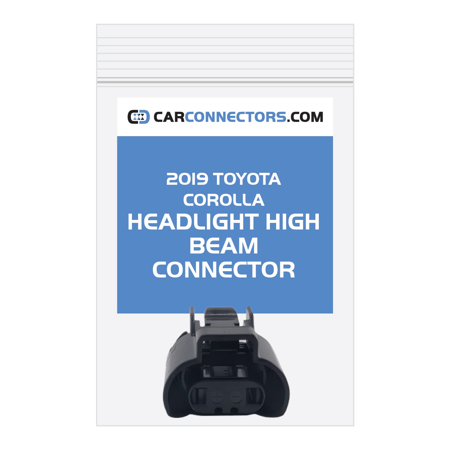 Headlight High Beam Connector for 2019 Toyota Corolla