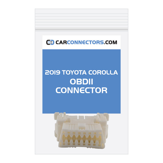 OBDII Connector for 2019 Toyota Corolla