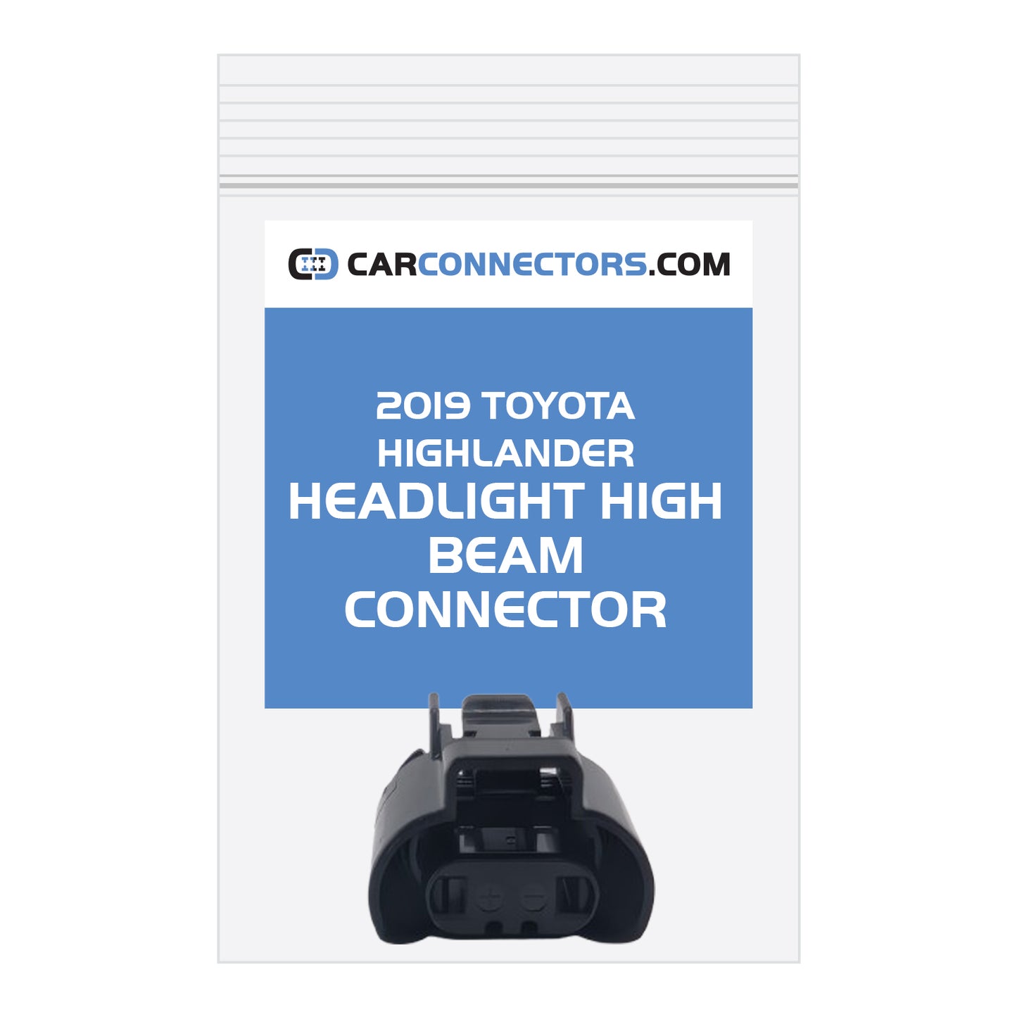 Headlight High Beam Connector for 2019 Toyota Highlander
