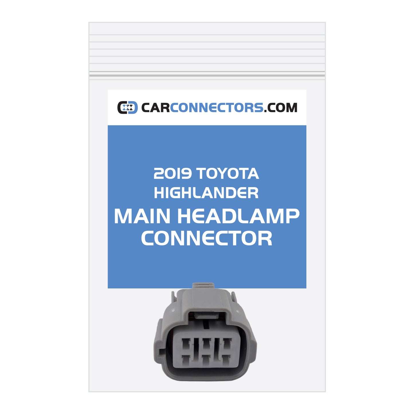 Main Headlamp Connector for 2019 Toyota Highlander