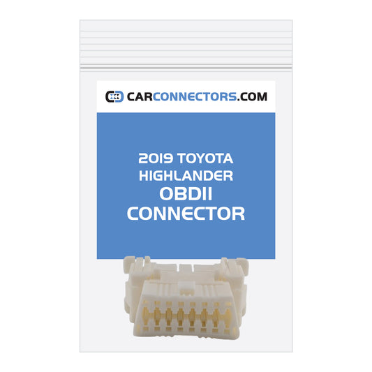OBDII Connector for 2019 Toyota Highlander