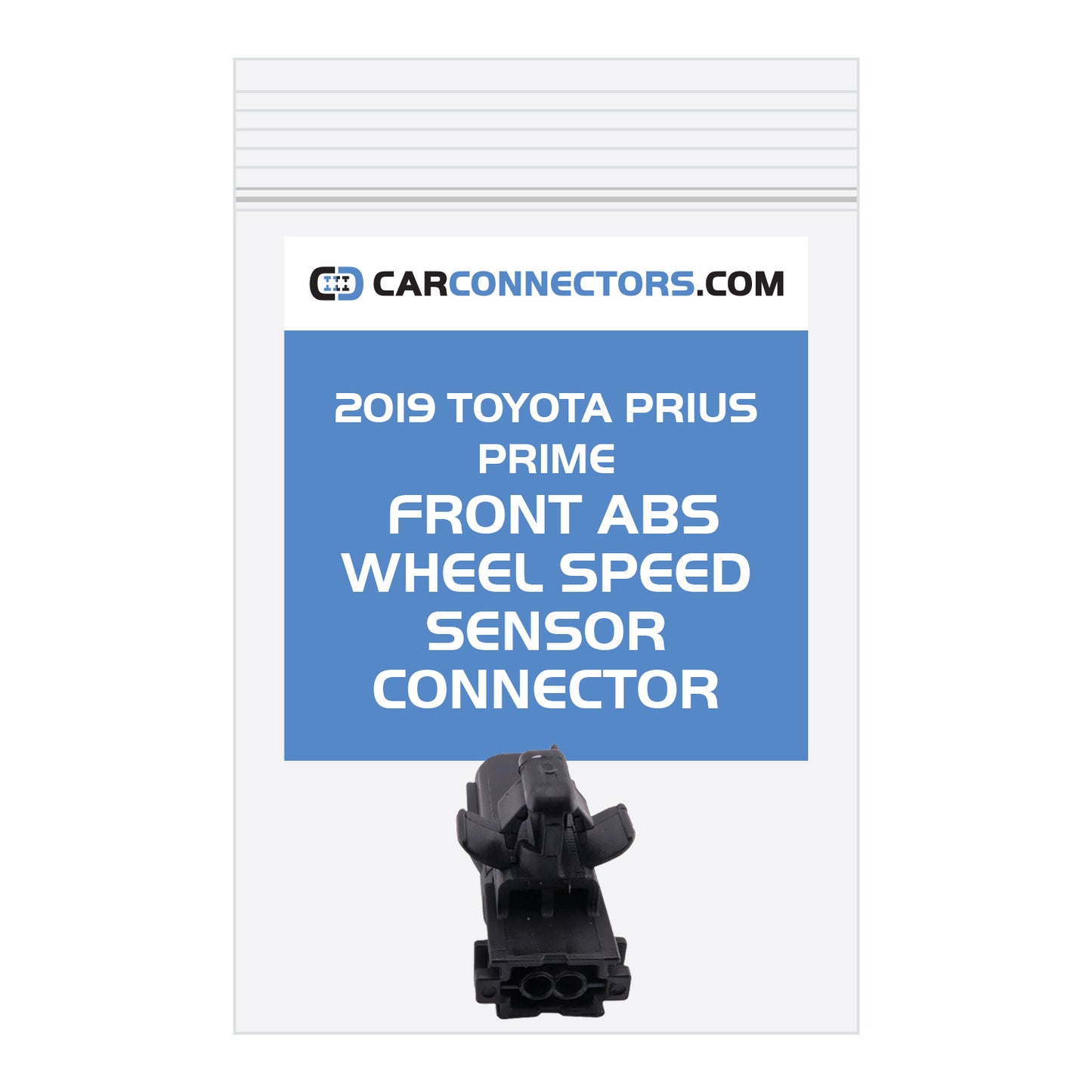 Front ABS Wheel Speed Sensor Connector for 2019 Toyota Prius Prime