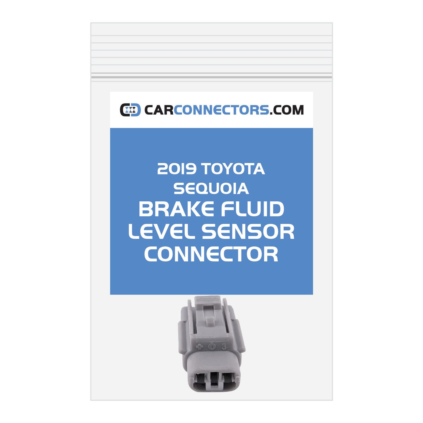 Brake Fluid Level Sensor Connector for 2019 Toyota Sequoia