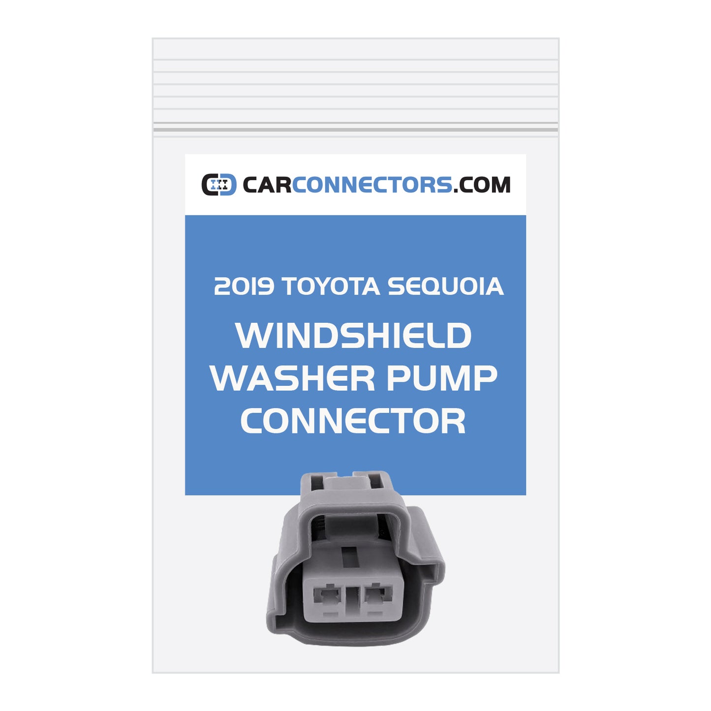 Windshield Washer Pump Connector for 2019 Toyota Sequoia