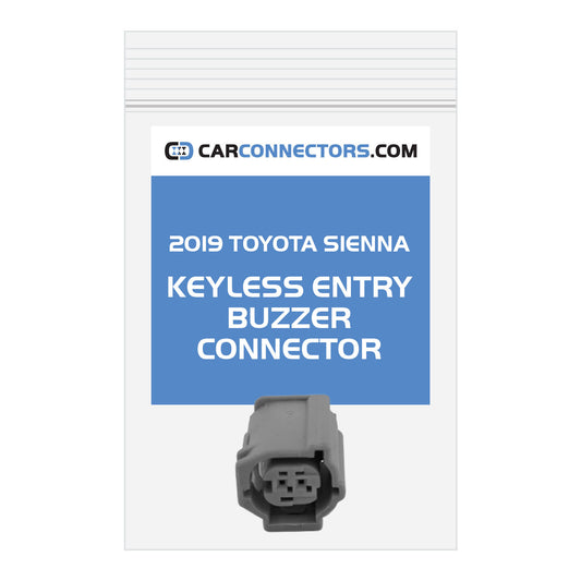 Keyless Entry Buzzer Connector for 2019 Toyota Sienna