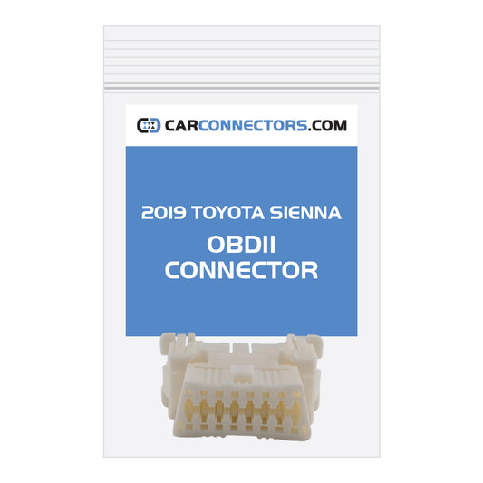 OBDII Connector for 2019 Toyota Sienna
