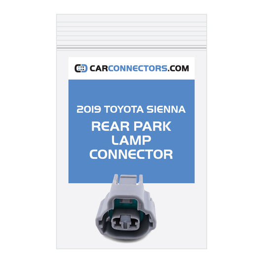 Rear Park Lamp Connector for 2019 Toyota Sienna