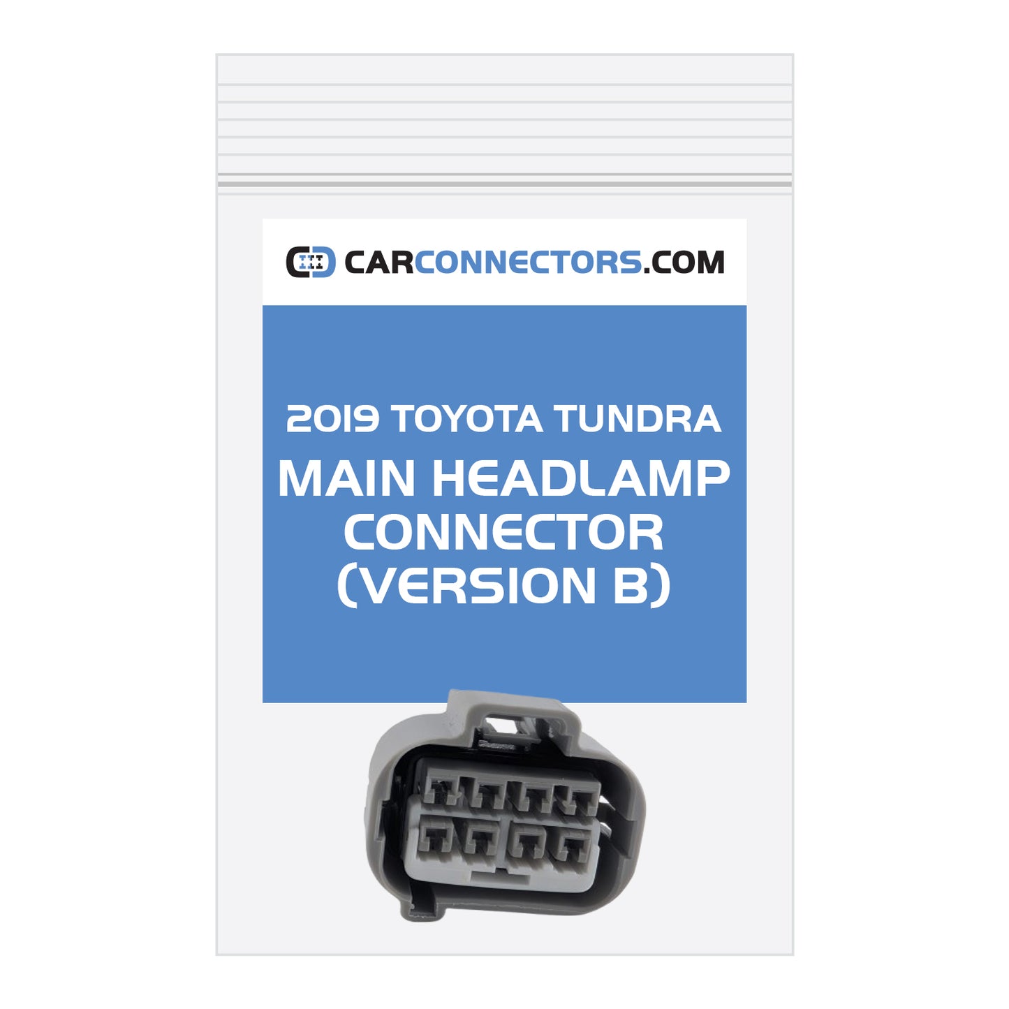 Main Headlamp (Version B) Connector for 2019 Toyota Tundra