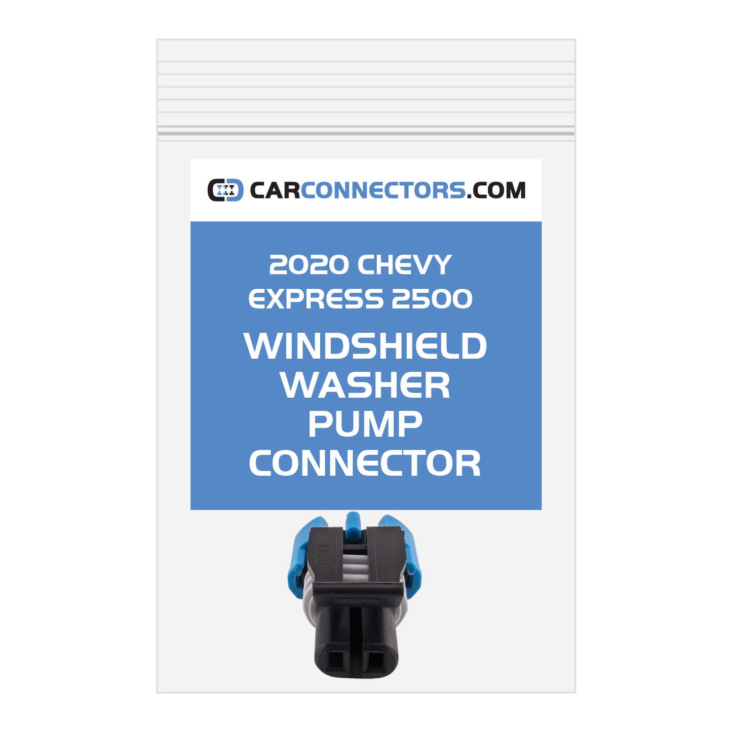 Windshield Washer Pump Connector for 2020 Chevy Express 2500